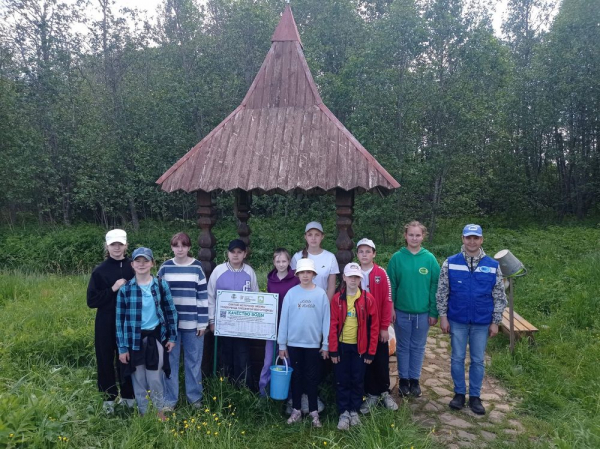 Совместное изучение водных объектов Грязовецкого округа Вологодской области
